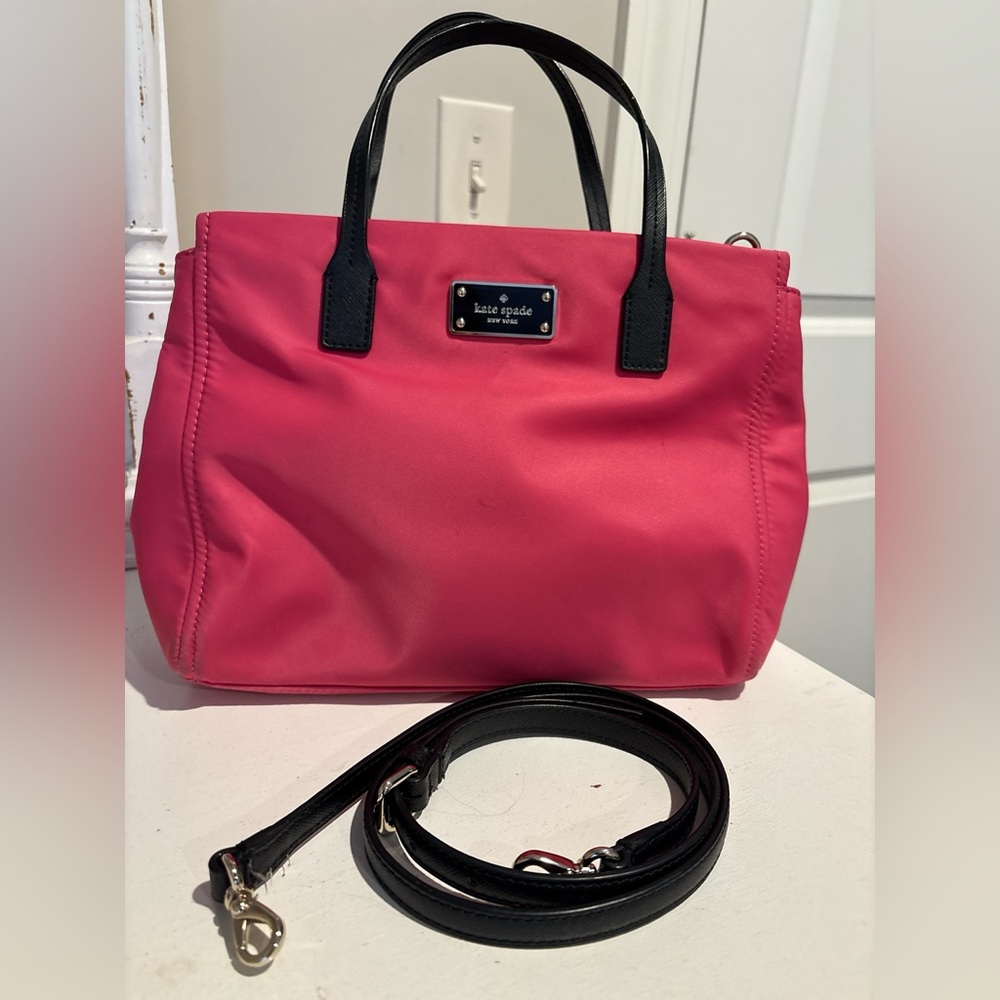 Kate Spade Nylon Loden Blake Avenue Tote & Card Holder - Picture 3 of 7